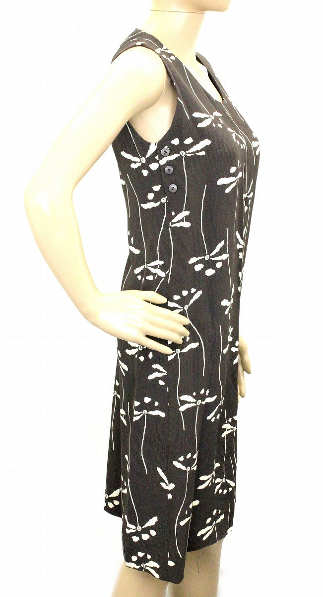 Chanel Silk Dragonfly Dress P10407V06399