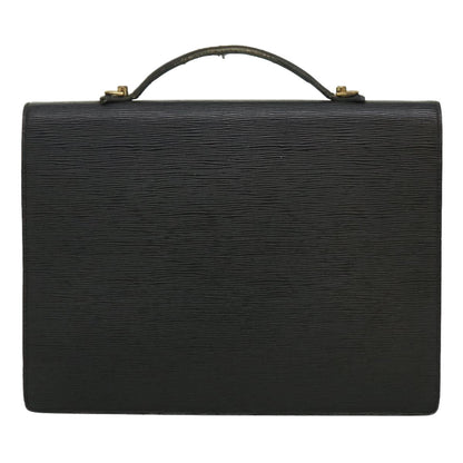 LOUIS VUITTON Epi Serviette Ambassador Business Bag Black M54412 LV 31790