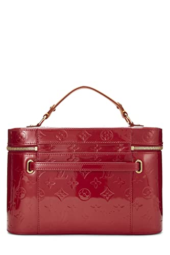 Louis Vuitton,  Red Monogram Vernis Vanity GM, Red