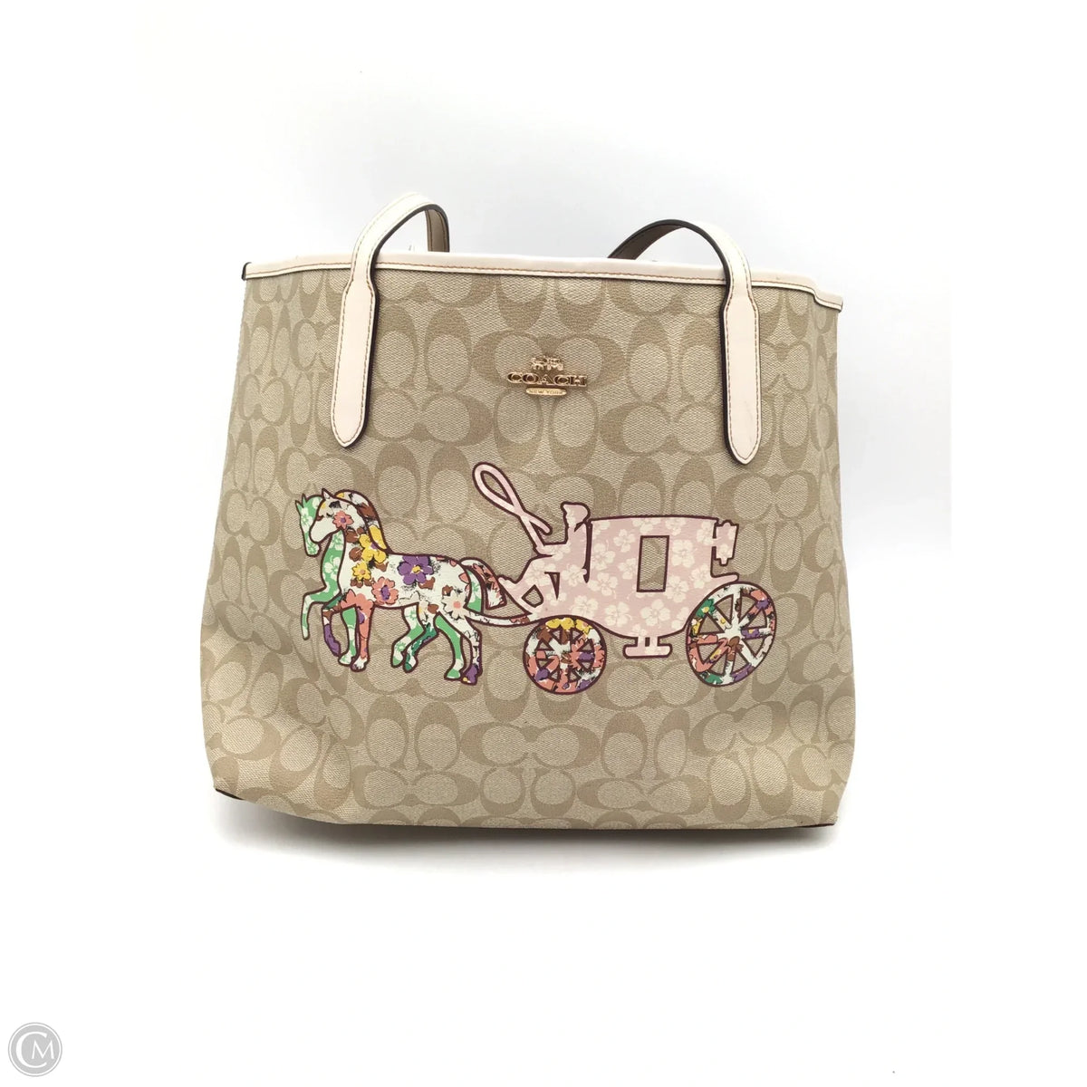 Tote Designer By Coach, Size: Large