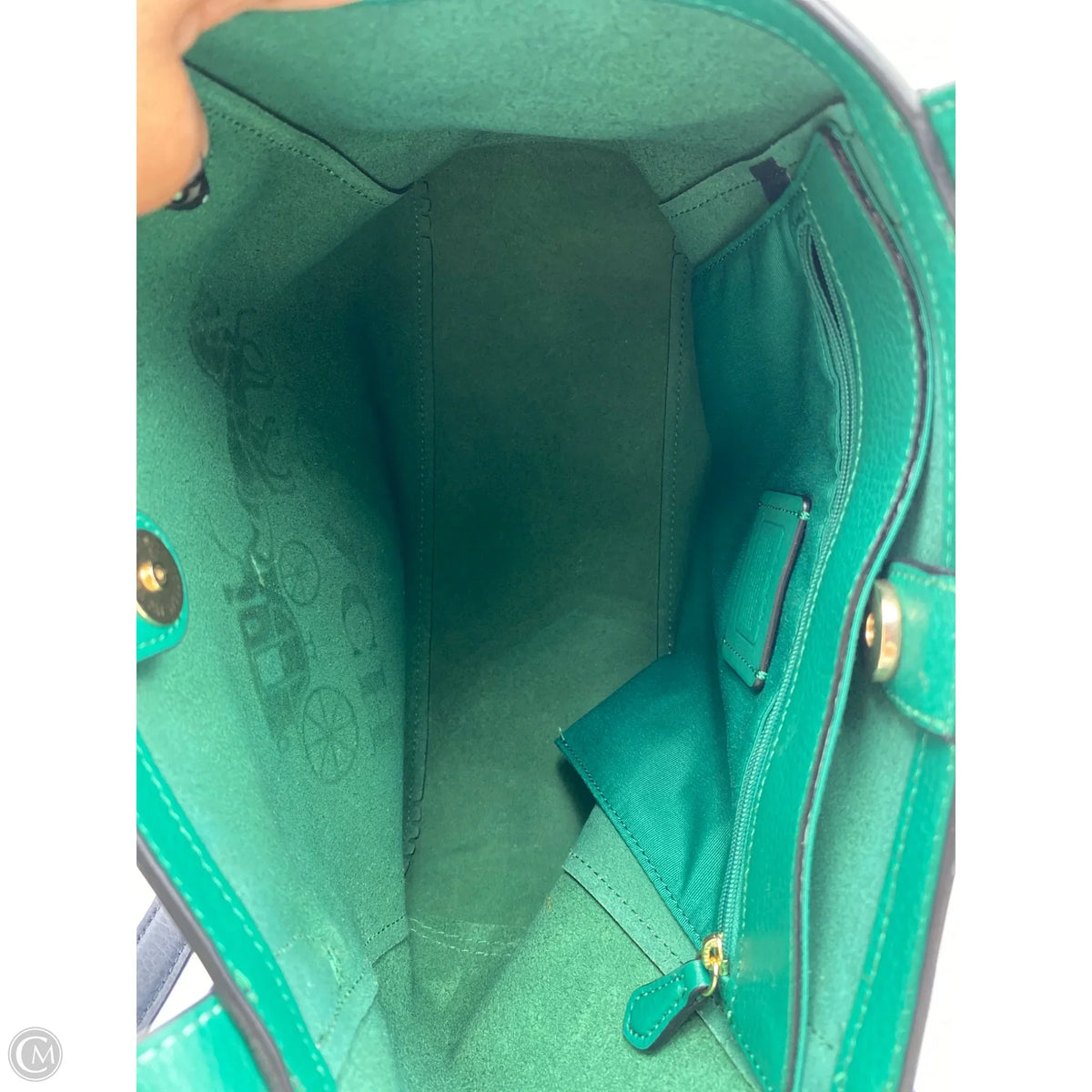 Handbag Designer By Coach, Size: Medium