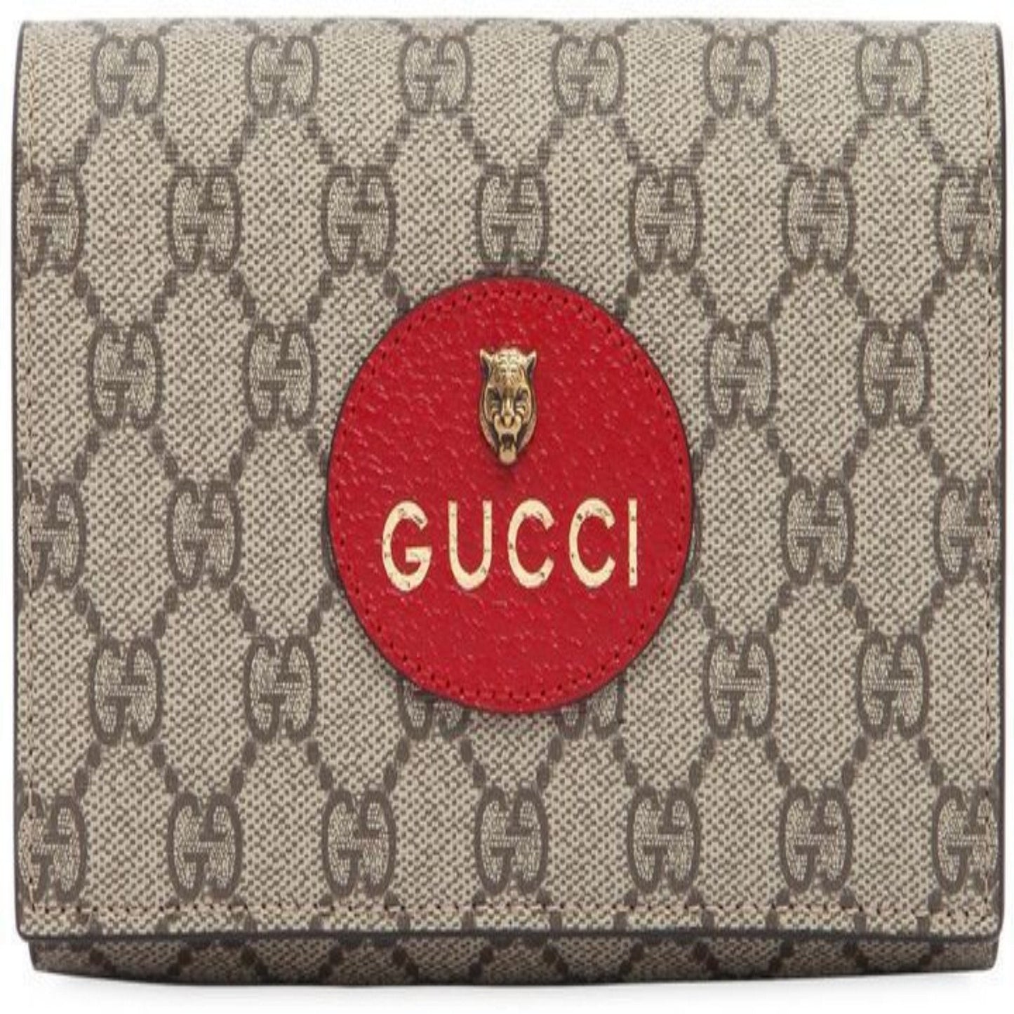 Gucci Neo Vintage Supreme Continental Wallet Red