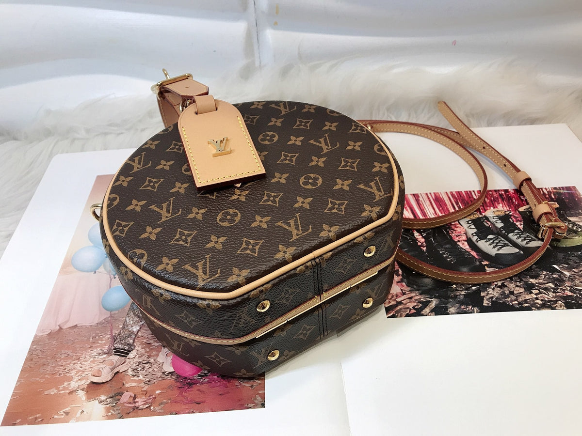 Louis-Vuitton Petite Boîte Chapeau Monogram Canvas Crossbody Bag
