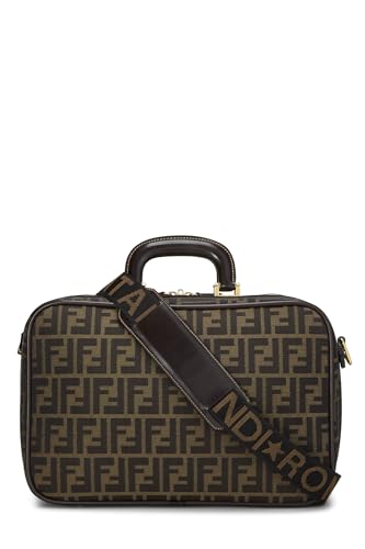 Fendi,  Brown Zucca Canvas Briefcase, Brown