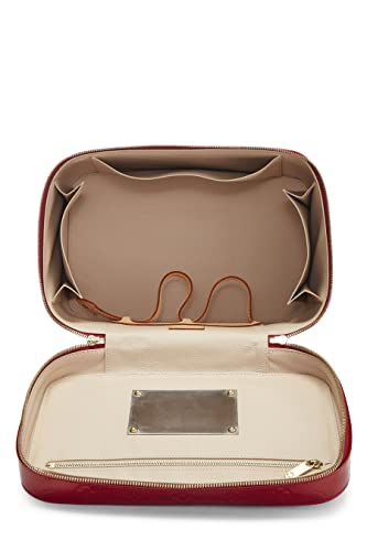 Louis Vuitton,  Red Monogram Vernis Vanity GM, Red