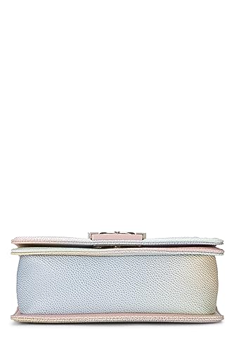 Chanel,  Rainbow Quilted Caviar Boy Bag Small, Pink