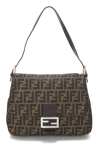 Fendi,  Brown Zucca Canvas Mama, Brown