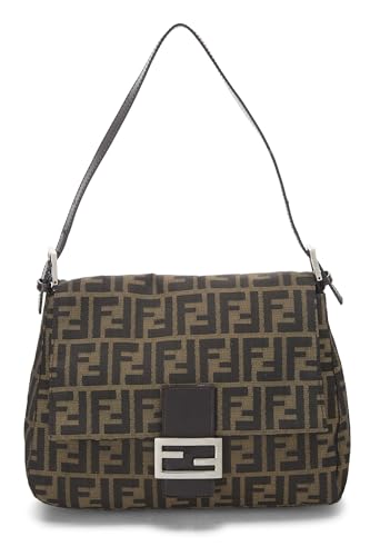 Fendi,  Brown Zucca Canvas Mama, Brown