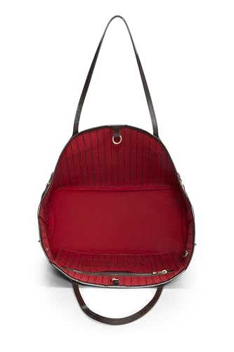Louis Vuitton,  Damier Ebene Neverfull MM, Brown