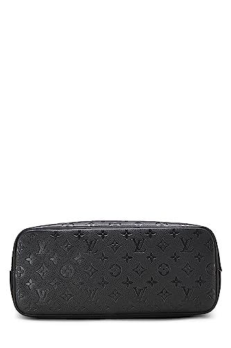 Louis Vuitton,  COMME DES GARÇONS x Louis Vuitton Black Monogram Empreinte Bag with Holes, Black