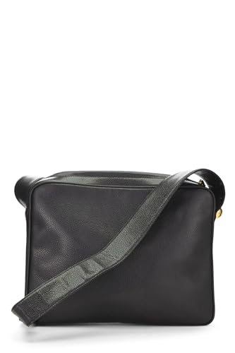 Chanel,  Black Caviar 3 'CC' Shoulder Bag, Black