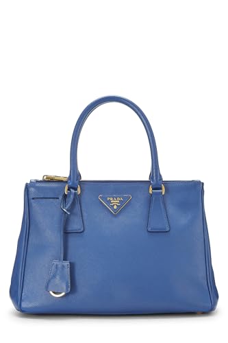 Prada,  Blue Saffiano Executive Tote Small, Blue