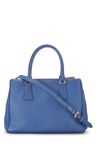 Prada,  Blue Saffiano Executive Tote Small, Blue