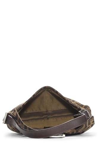 Fendi,  Brown Zucca Canvas Baguette, Brown