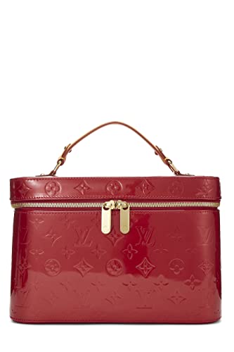 Louis Vuitton,  Red Monogram Vernis Vanity GM, Red
