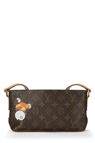 Louis Vuitton,  Takashi Murakami x Louis Vuitton Monogram Canvas Panda Trotteur, Brown