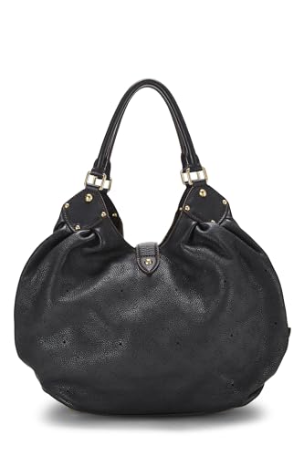 Louis Vuitton,  Black Monogram Mahina Large, Black