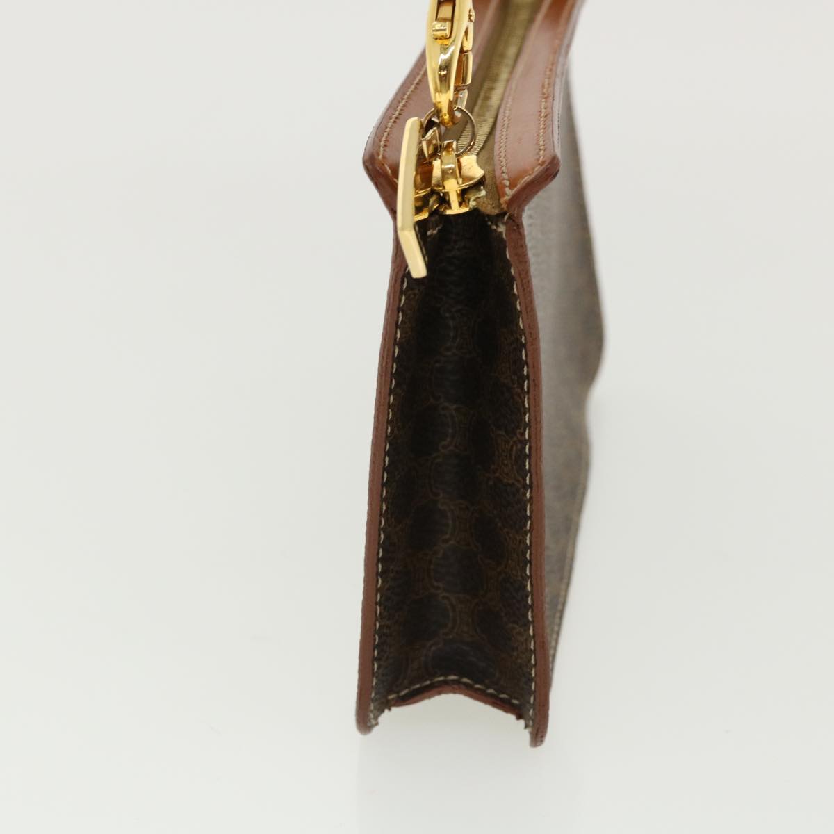 Celine Macadam Canvas Accessory Pouch Brown  32096A