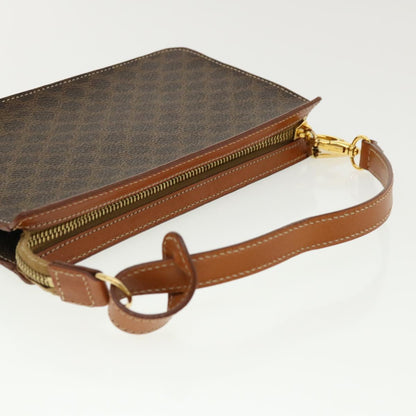 Celine Macadam Canvas Accessory Pouch Brown  32096A