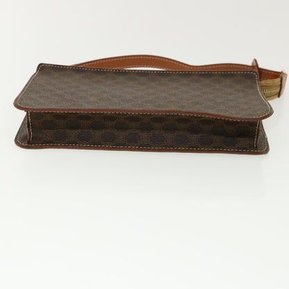 Celine Macadam Canvas Accessory Pouch Brown  32096A