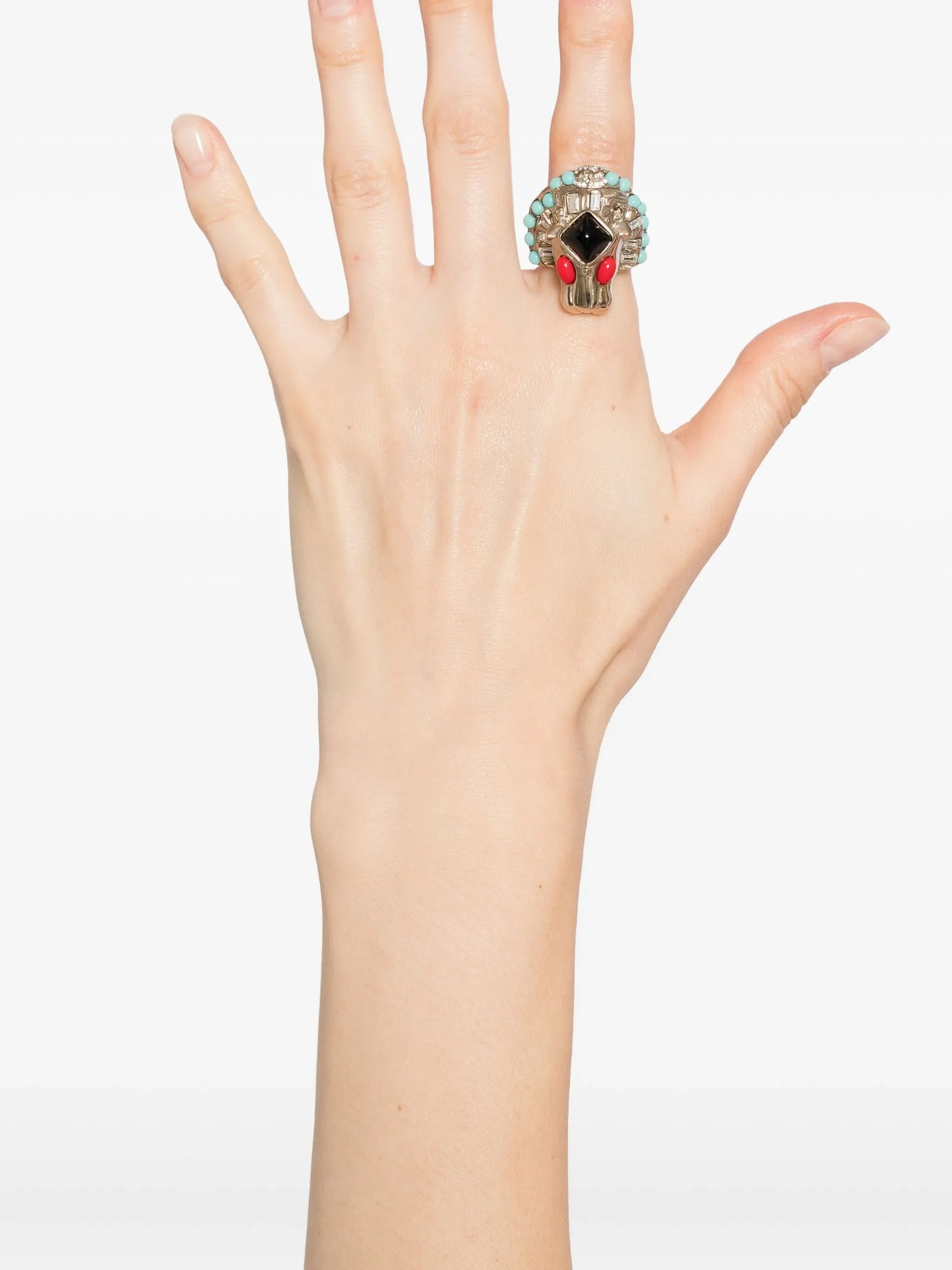 CC Lion Head Cocktail Ring