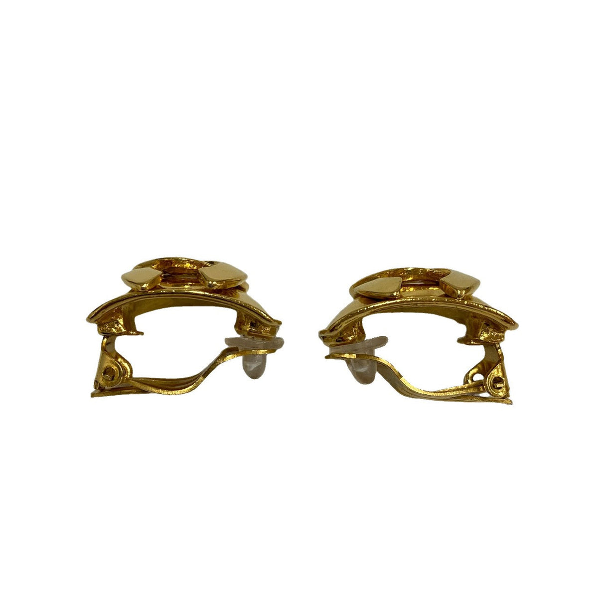 CHANEL Earring Gold Plated gold