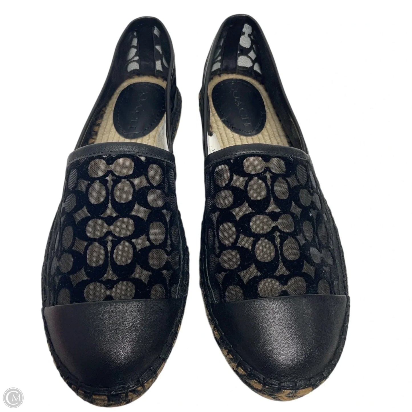 Shoes Designer By Coach In Black, Size: 9