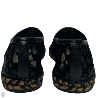 Shoes Designer By Coach In Black, Size: 9