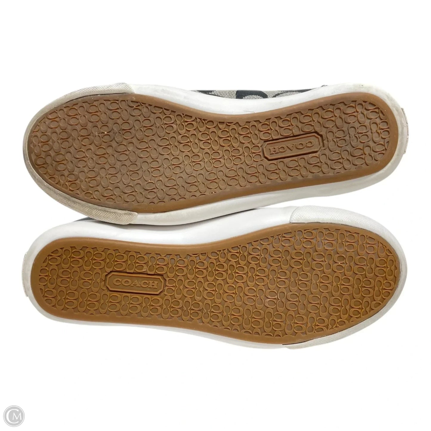 Shoes Designer By Coach In Black & White, Size: 6.5