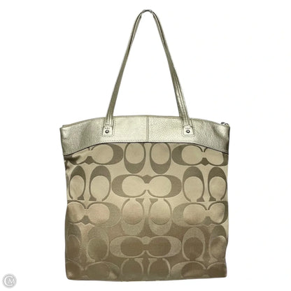 Tote Designer By Coach, Size: Large
