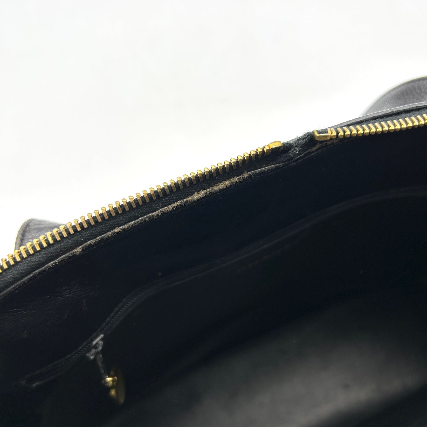 CHANEL Caviar Large CC Shoulder Bag Black  WD