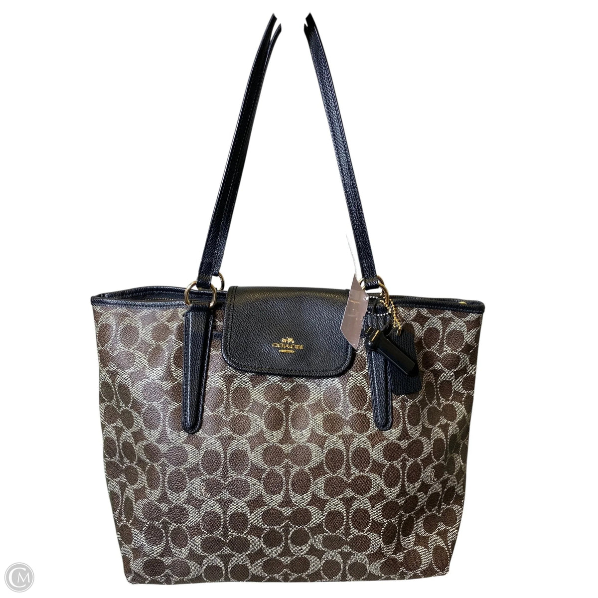 Handbag Designer By Coach, Size: Medium