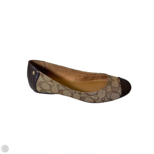 Shoes Designer By Coach In Brown, Size: 7.5