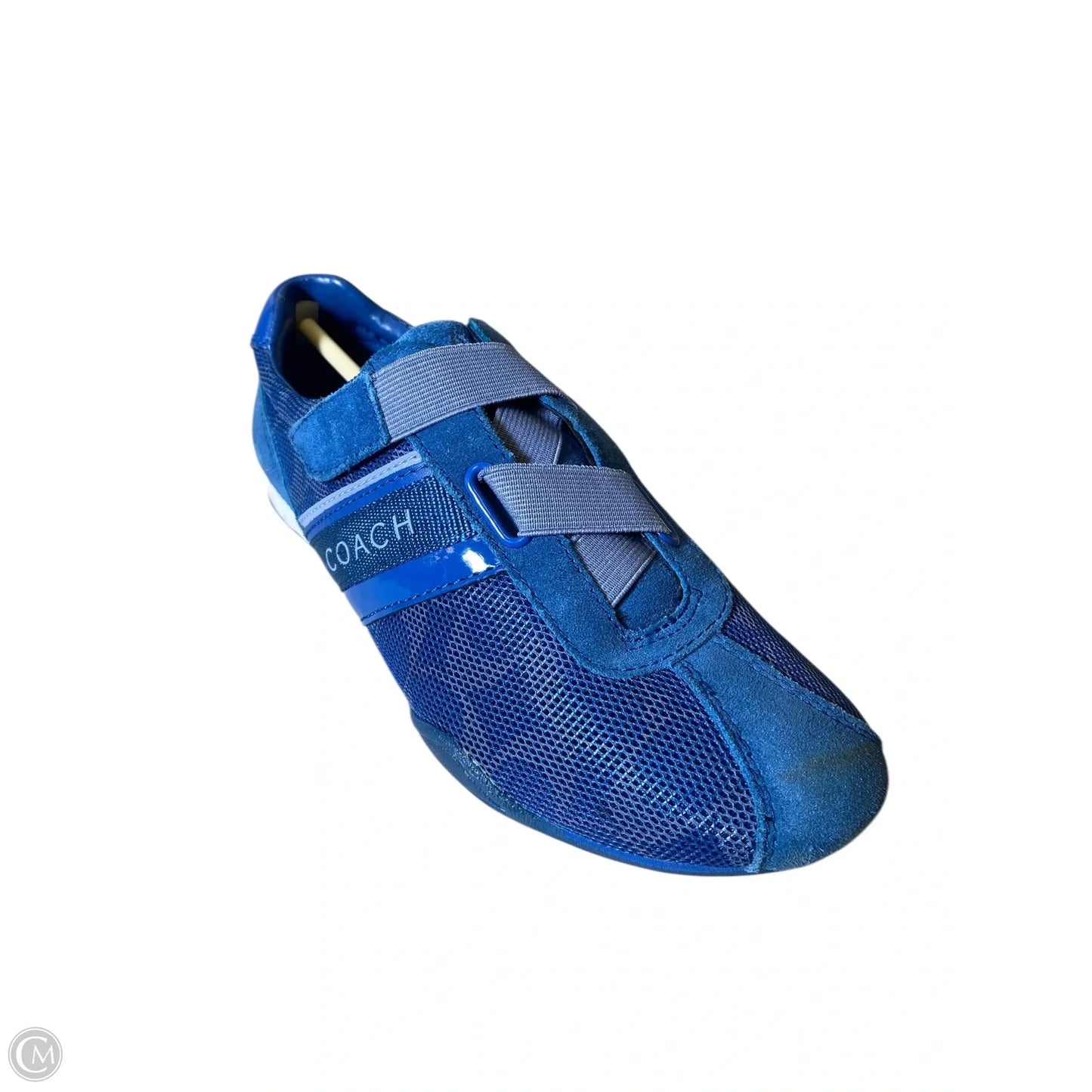 Shoes Designer By Coach In Blue, Size: 8.5