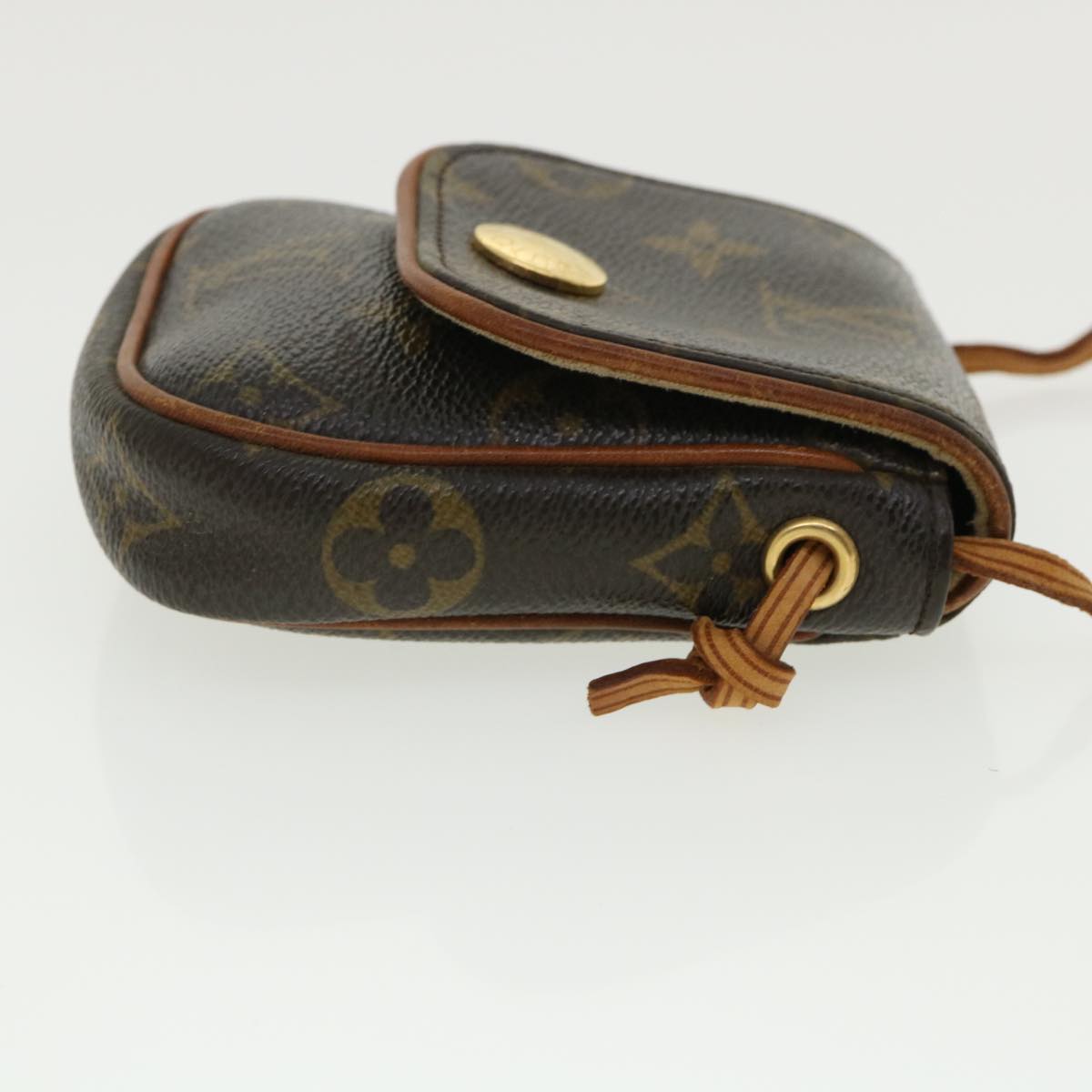 LOUIS VUITTON Monogram Pochette Cancun Shoulder Bag Pouch M60018 LV Auth 33217
