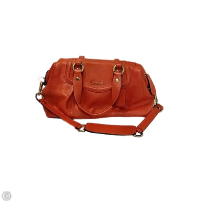 Handbag Designer By Coach, Size: Medium