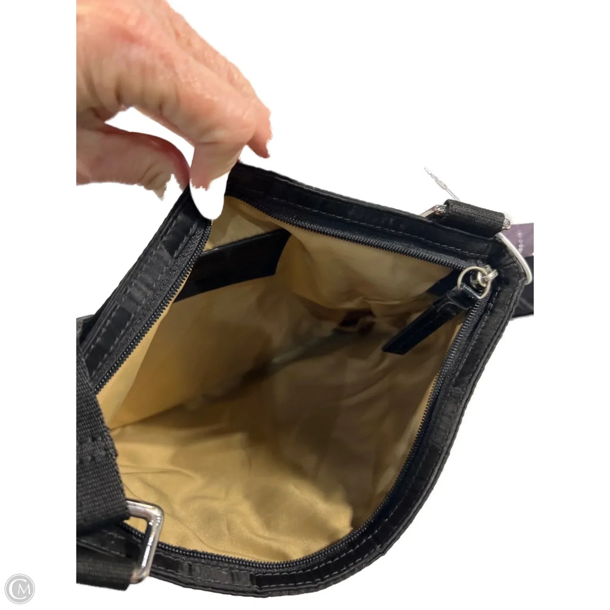 Crossbody Designer By Coach, Size: Medium
