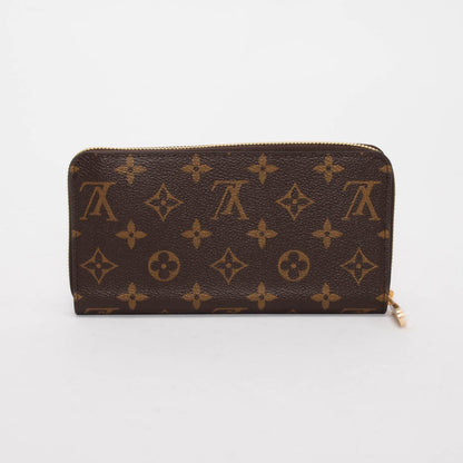 Louis Vuitton Brown Monogram Canvas Zippy Wallet