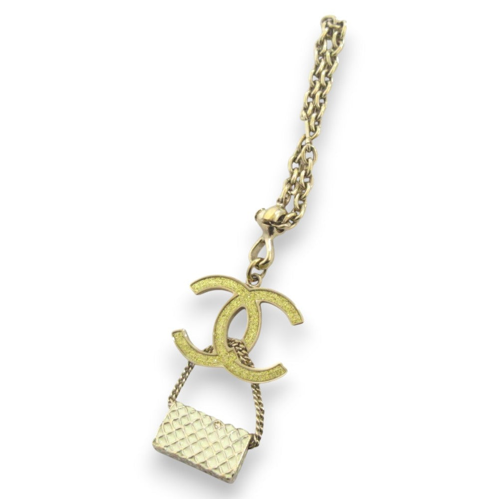 Chanel Coco Mark Matelassé Bag Charm Accessory