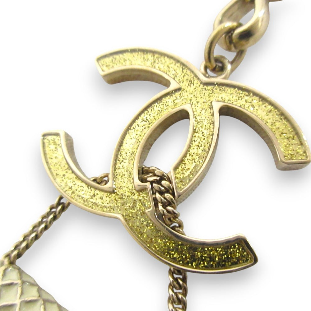 Chanel Coco Mark Matelassé Bag Charm Accessory