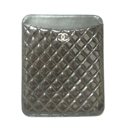 Chanel Matelasse Patent Leather iPad Case