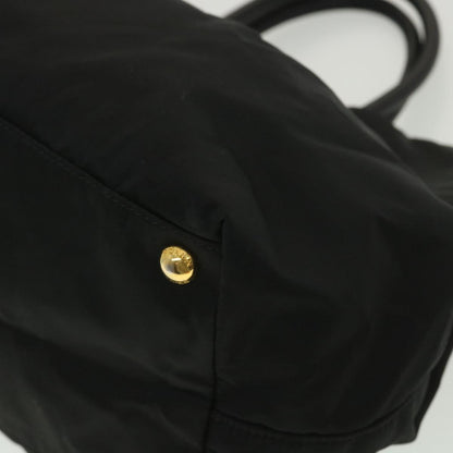 Prada Hand Bag Nylon Black  33979