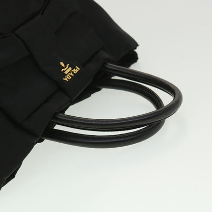 Prada Hand Bag Nylon Black  33979