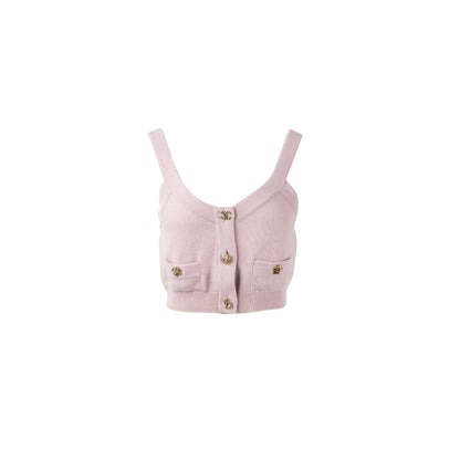 Chanel 22b Size 36 Mini Top Cashmere Light Pink