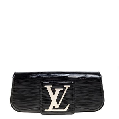 Louis Vuitton Sobe Black Electric EPI Leather Clutch