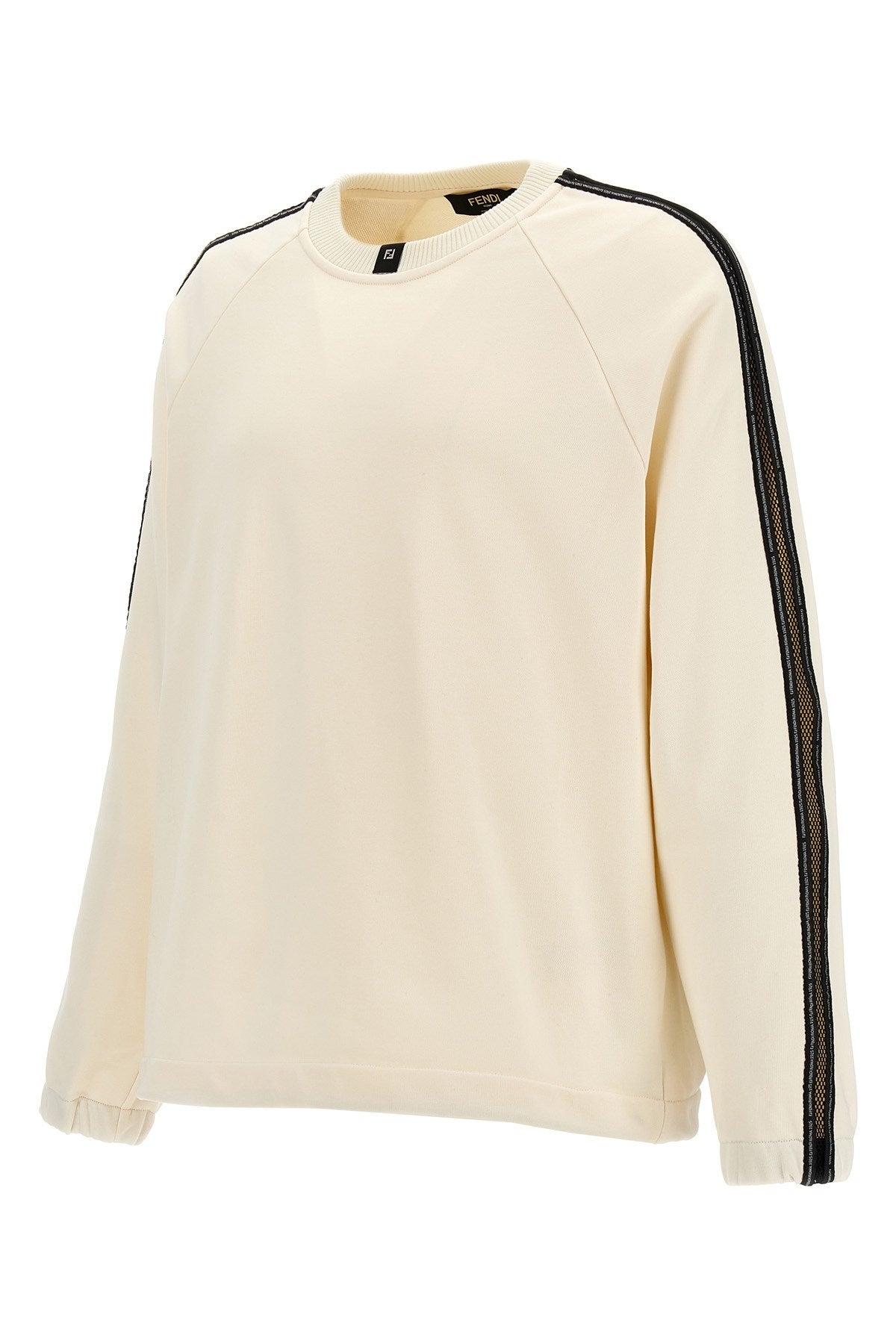 Fendi Men Mesh Insert Sweatshirt