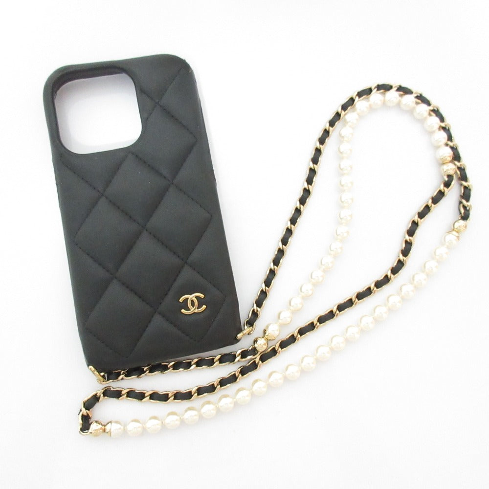 Chanel Matelasse Lambskin iPhone Case