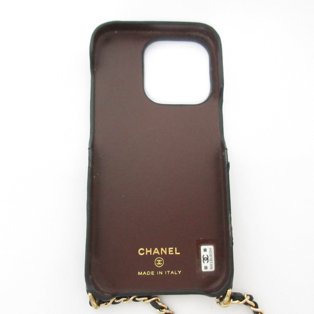 Chanel Matelasse Lambskin iPhone Case