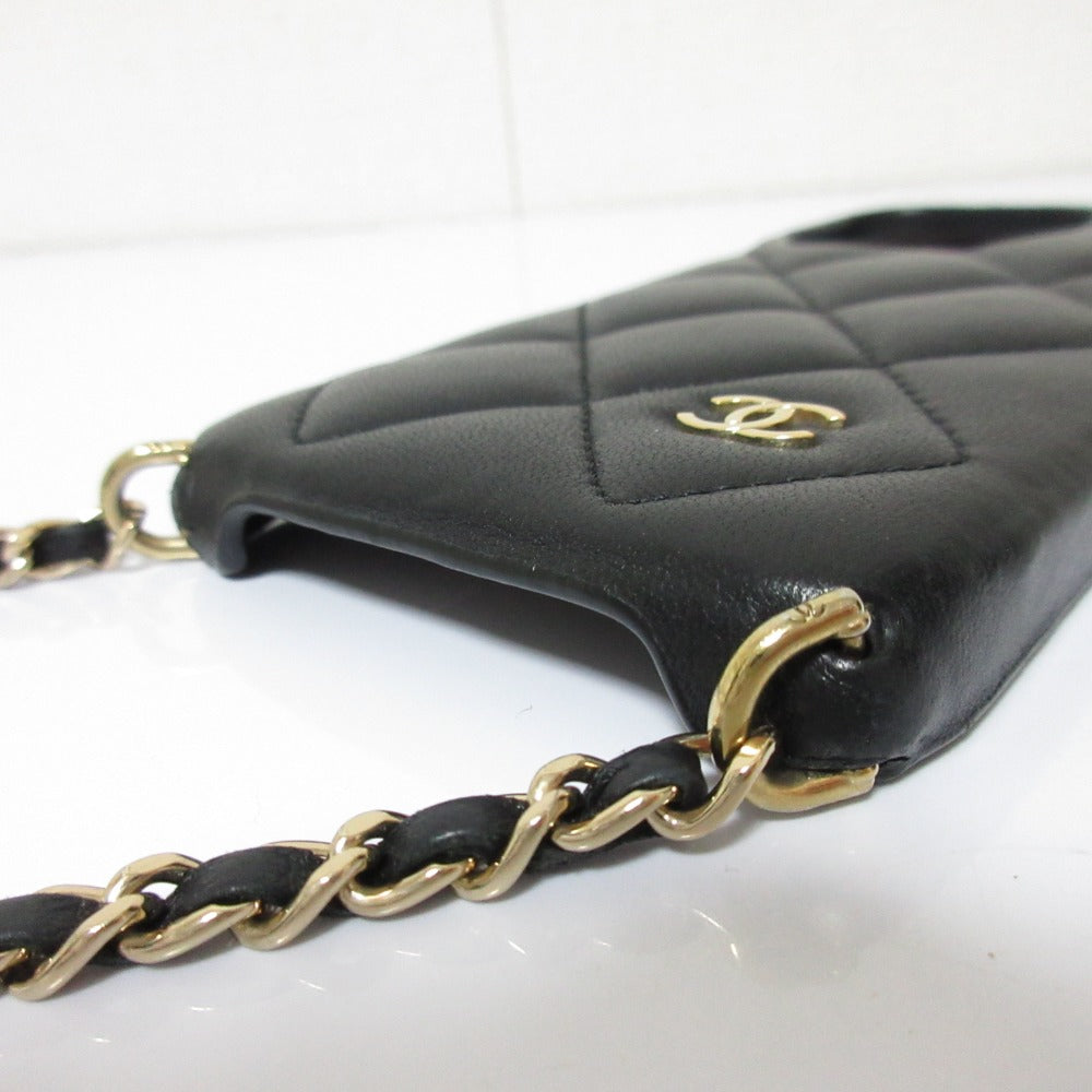 Chanel Matelasse Lambskin iPhone Case
