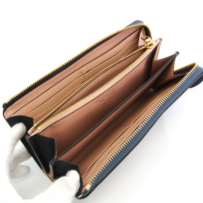 Louis Vuitton Navy Leather Portefeuille com√®te wallet accessories